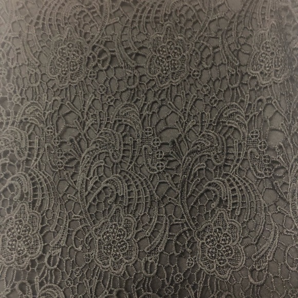 Panhandle Black Lace MIDI Skirt - Picture 3 of 6